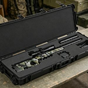 Long Hard Gun Case, Shockproof Waterproof Rifle Box